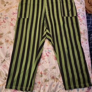 Big Bud Press Green Blue Striped Work Pants Size 3X